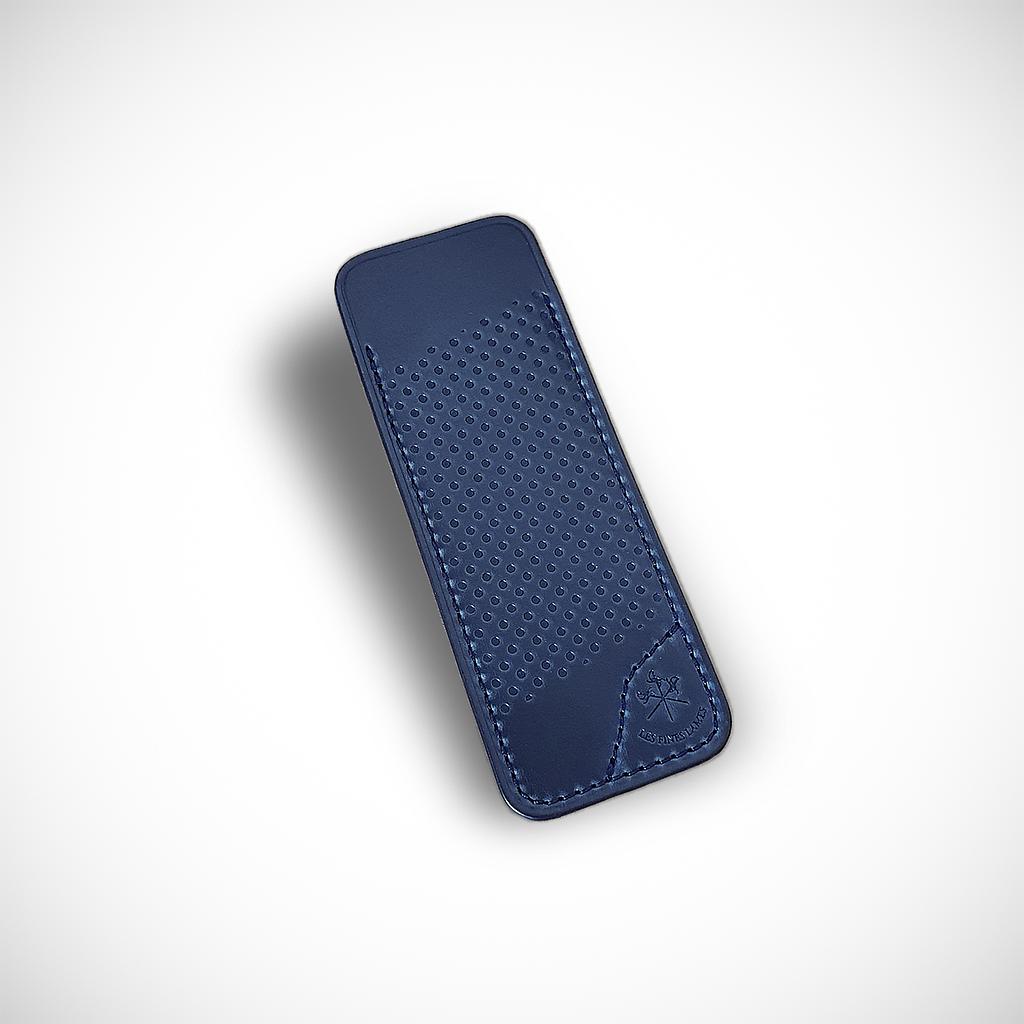 Etui cuir LE PETIT - Petrol Blue Racing 