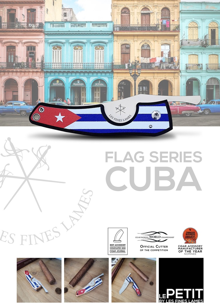LFL POS Advertising Easel A5 - Cutter Flag Cuba