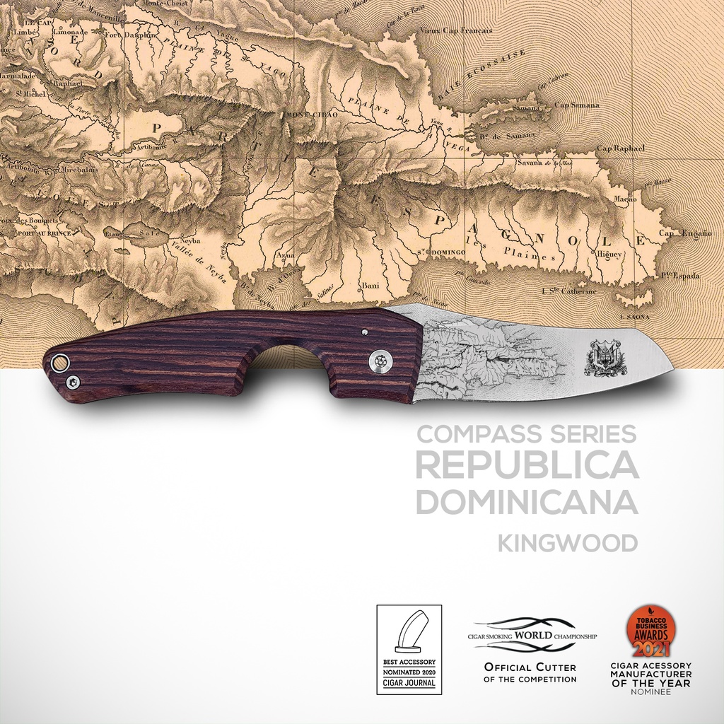 Coupe cigare LE PETIT - Compass République Dominicaine Bois de violette