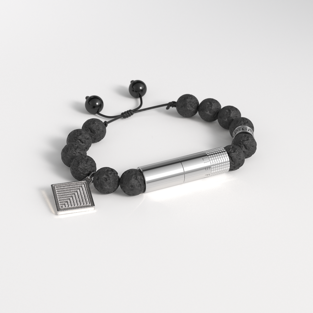 Punch Bracelet - Volcano Leaf