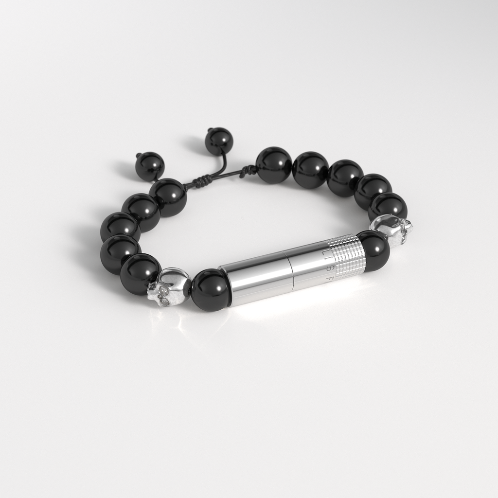 Punch Bracelet - Oscuro Skull I