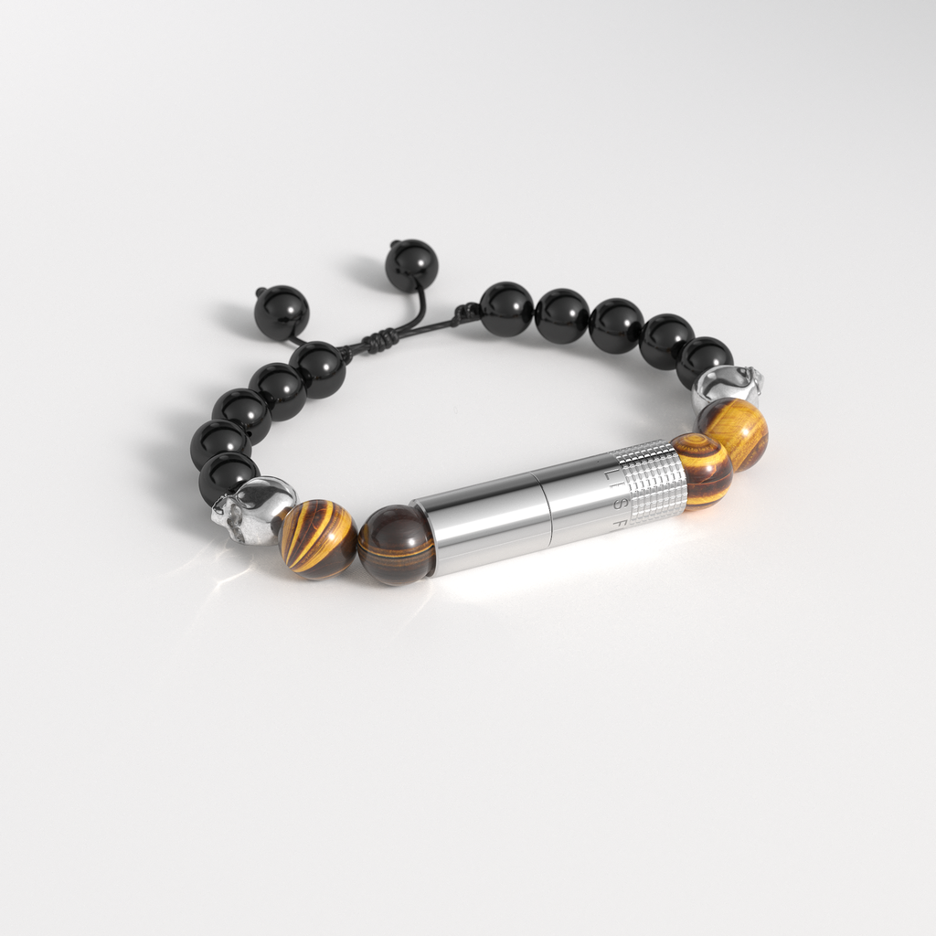 Punch Bracelet - Oscuro Skull II