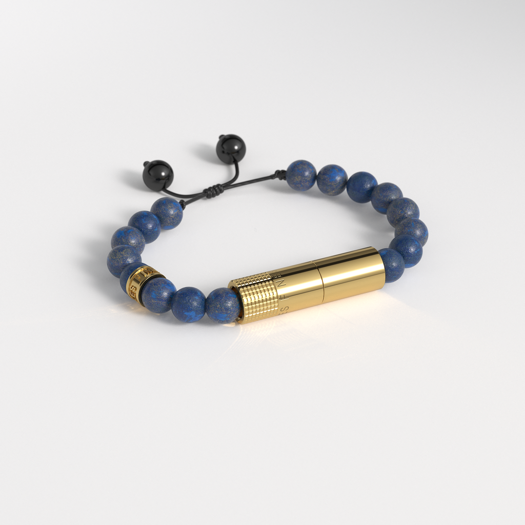 Punch Bracelet - Noche Gold Ring