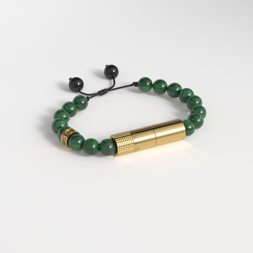 Punch Bracelet - Verde cobre Gold Ring