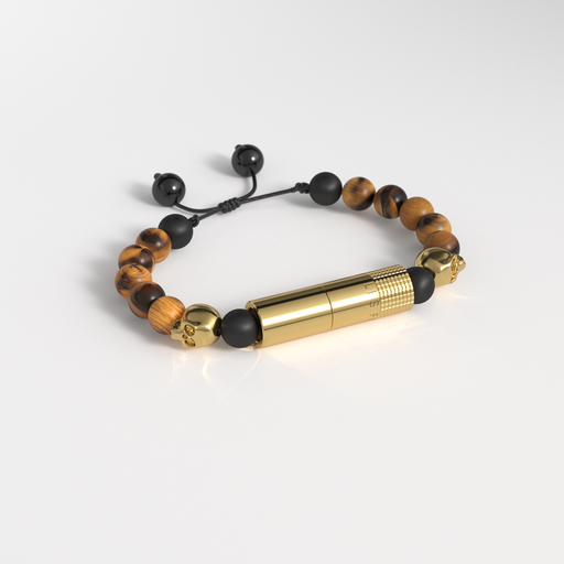 Punch Bracelet - Colorado Gold Skull