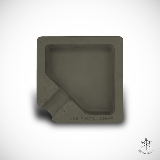 [AS0607013] Ashtray - MONAD OLIVE GREEN