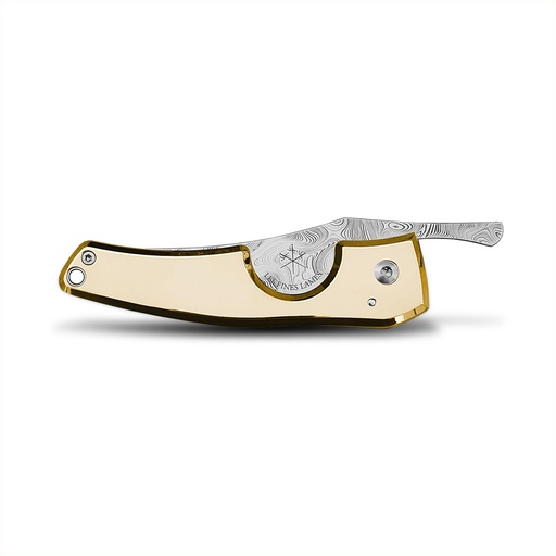 [CC0480006] Cutter LE PETIT - Gold Damasteel