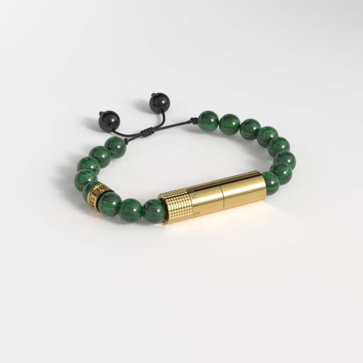 [BP3239031] Punch Bracelet - Verde cobre Gold Ring